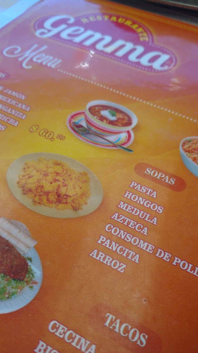 Restaurante Gemma Menu - Image 2